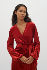 InWear Goriel Velvet Wrap Dress (FINAL SALE)