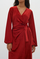 InWear Goriel Velvet Wrap Dress (FINAL SALE)