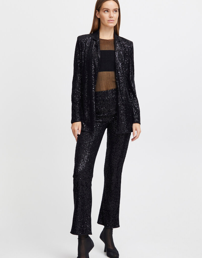 B.Young Solia Sequin High Waist Pant