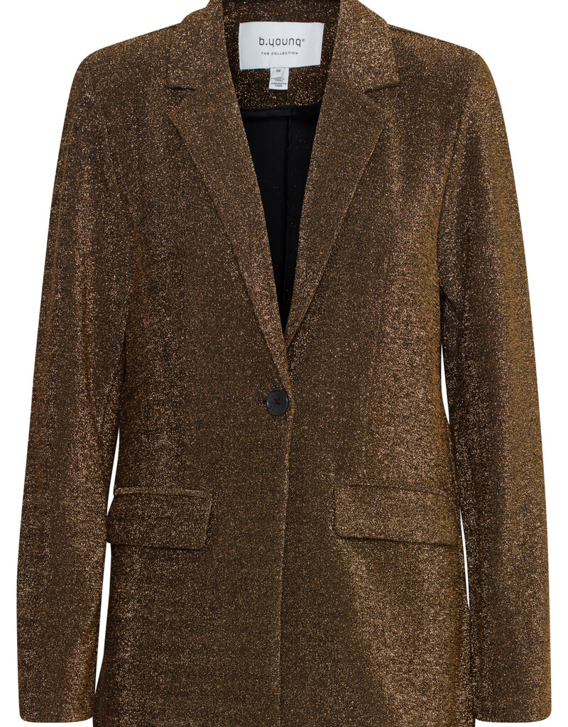 B.Young Tacha Metallic Blazer (FINAL SALE)