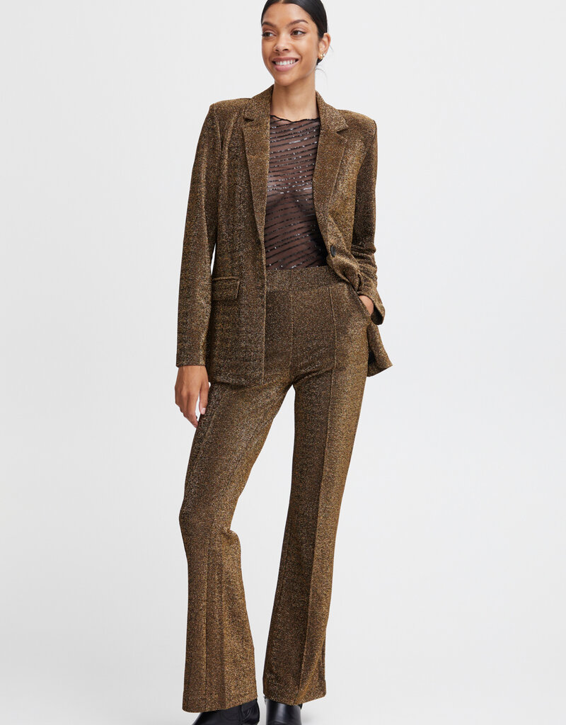 B.Young Tacha Metallic Blazer (FINAL SALE)