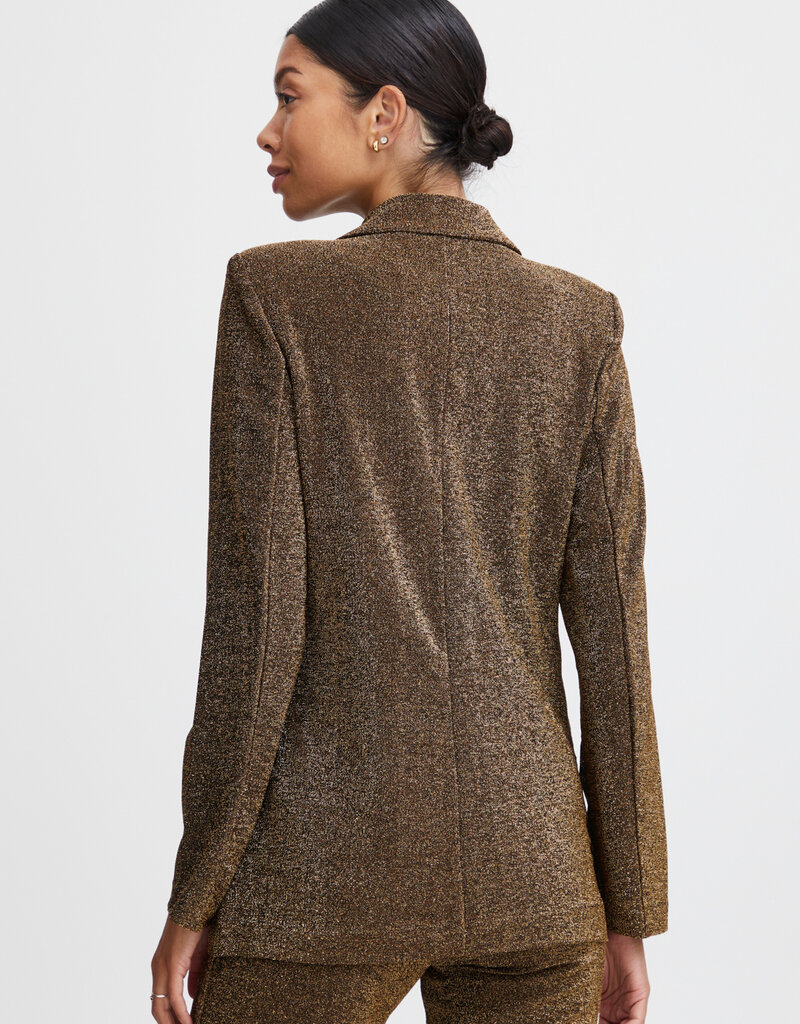 B.Young Tacha Metallic Blazer (FINAL SALE)