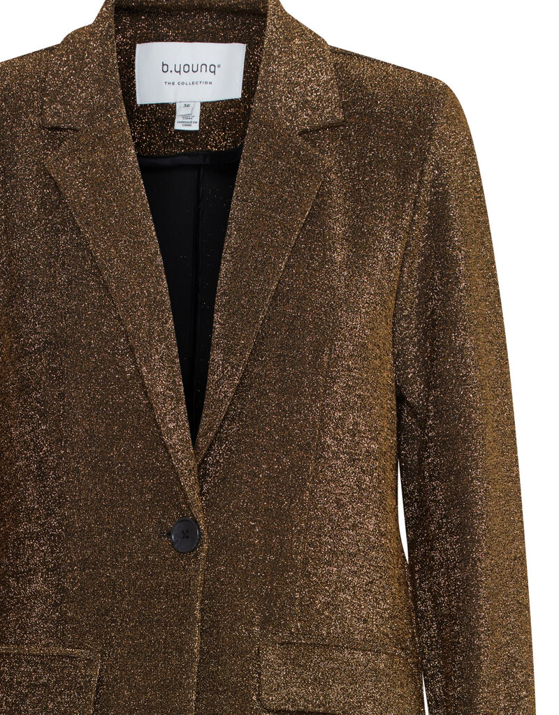 B.Young Tacha Metallic Blazer (FINAL SALE)