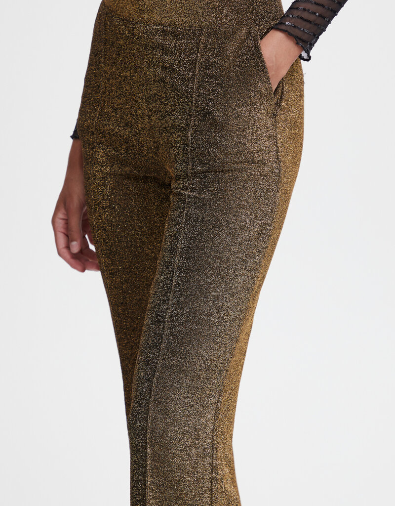 B.Young Tacha Metallic Flare Pants (FINAL SALE)