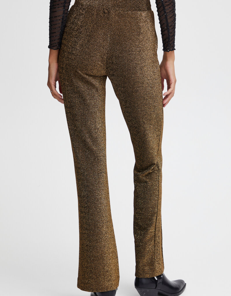 B.Young Tacha Metallic Flare Pants (FINAL SALE)