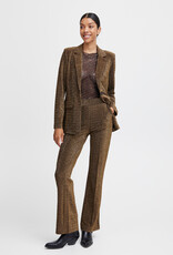 B.Young Tacha Metallic Flare Pants (FINAL SALE)