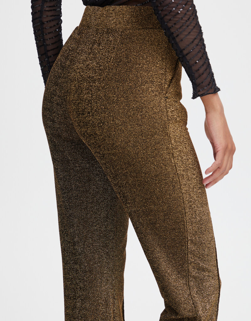 B.Young Tacha Metallic Flare Pants (FINAL SALE)