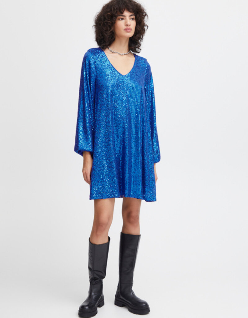 ICHI Fauci Sequin Mini Dress (FINAL SALE)