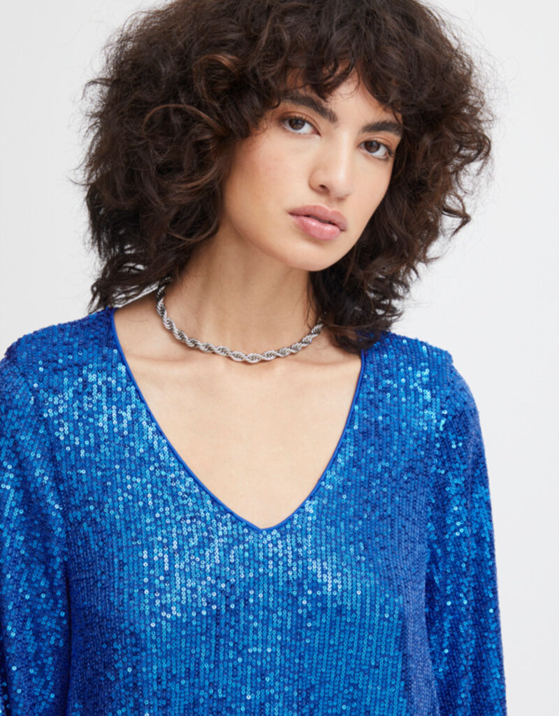ICHI Fauci Sequin Mini Dress (FINAL SALE)
