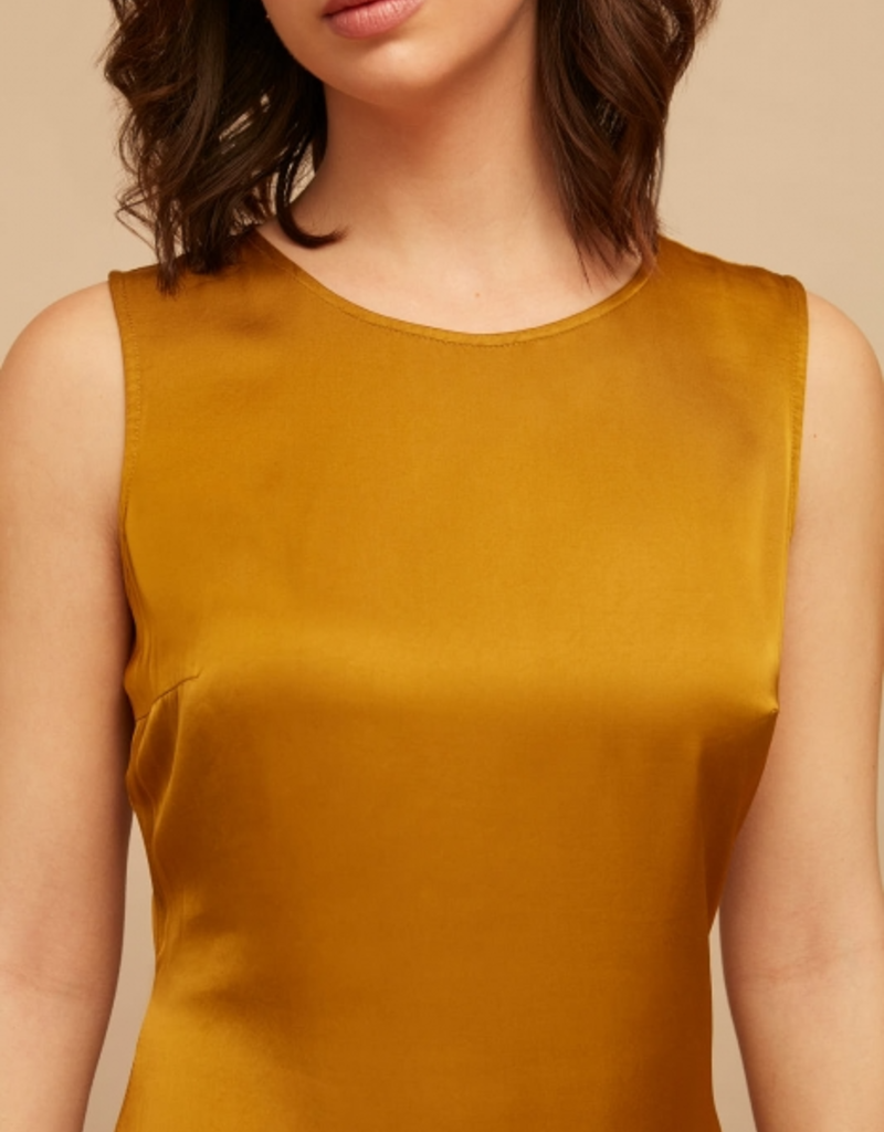 LAB Pop Sleeveless Satin Midi (FINAL SALE)