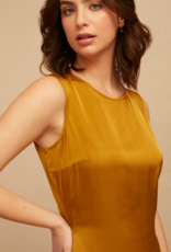 LAB Pop Sleeveless Satin Midi (FINAL SALE)