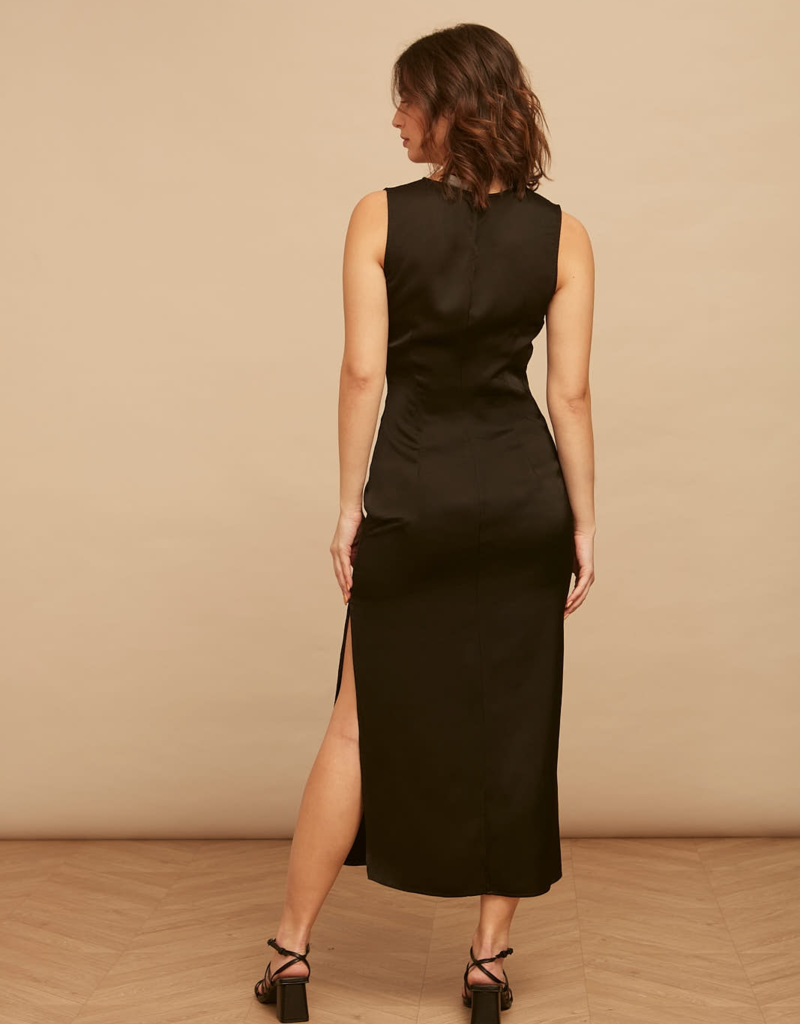 LAB Pop Sleeveless Satin Midi (FINAL SALE)