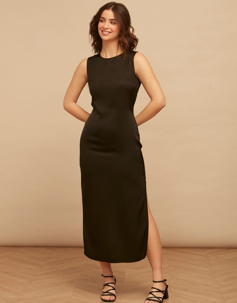 LAB Pop Sleeveless Satin Midi (FINAL SALE)