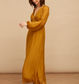 LAB People Maxi Dress in Gold