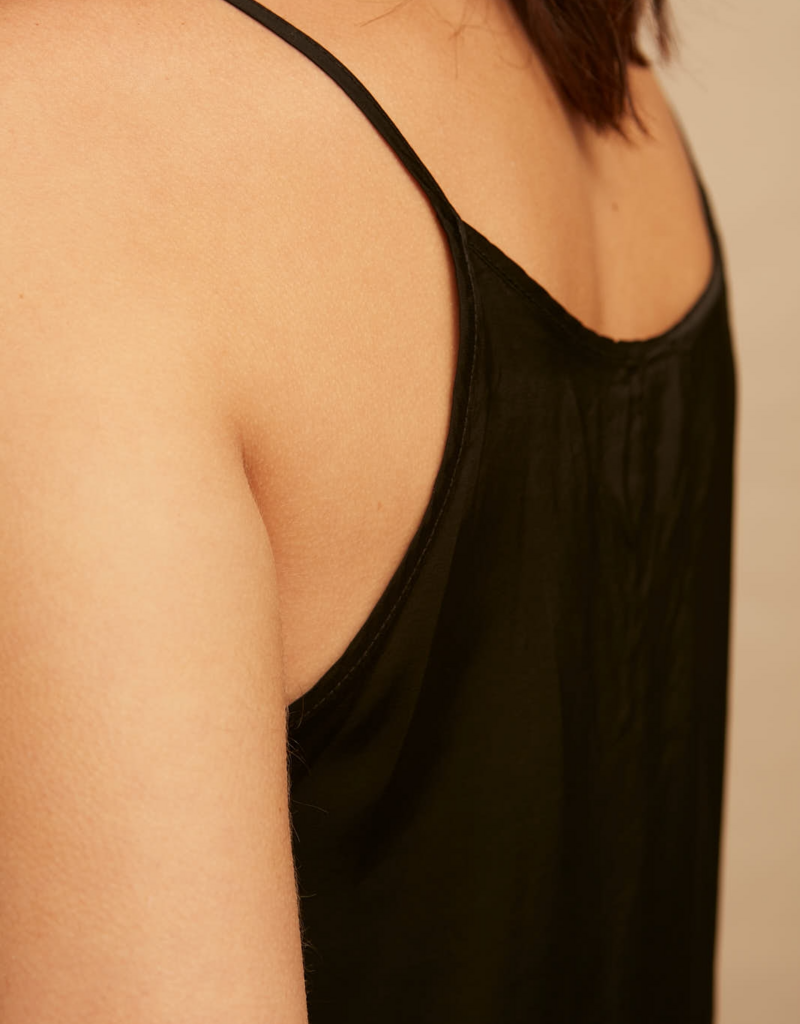 LAB Iris V-Neck Satin Tank