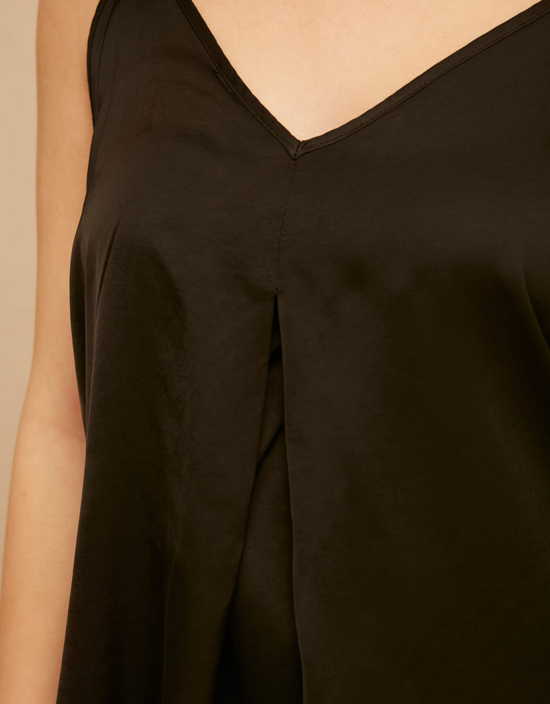 LAB Iris V-Neck Satin Tank