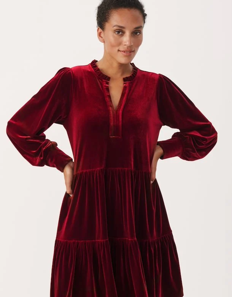 Part Two Viggase Velvet Dress