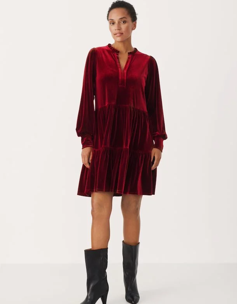 Part Two Viggase Velvet Dress