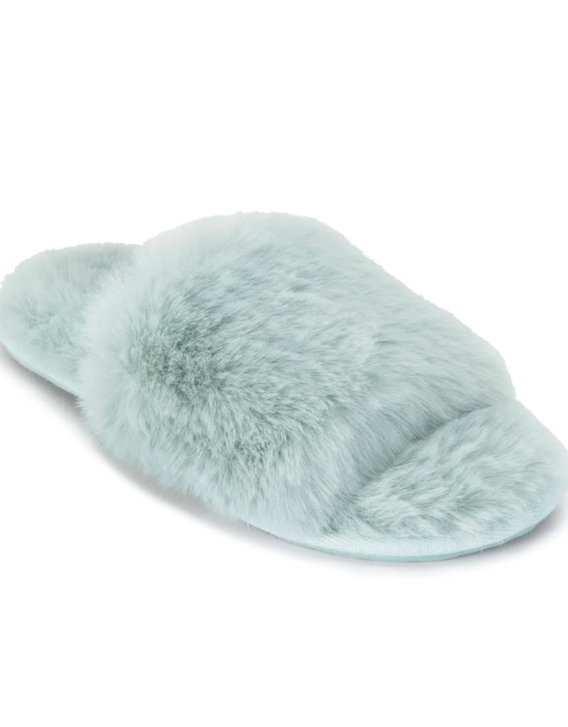 Lux Faux Fur Slide Slipper - Adorn Boutique
