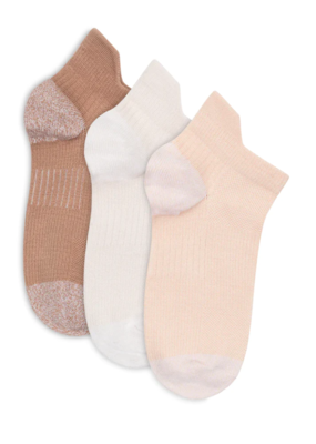 Ribbed ruffle socks Set of 3, Lemon