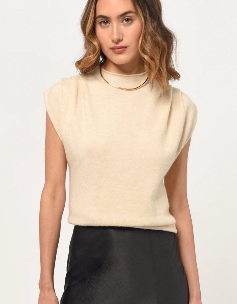 Greylin Arleta Sleeveless Funnel Knit Top