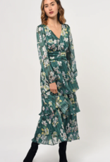 Greylin Victoria Tiered Maxi Dress