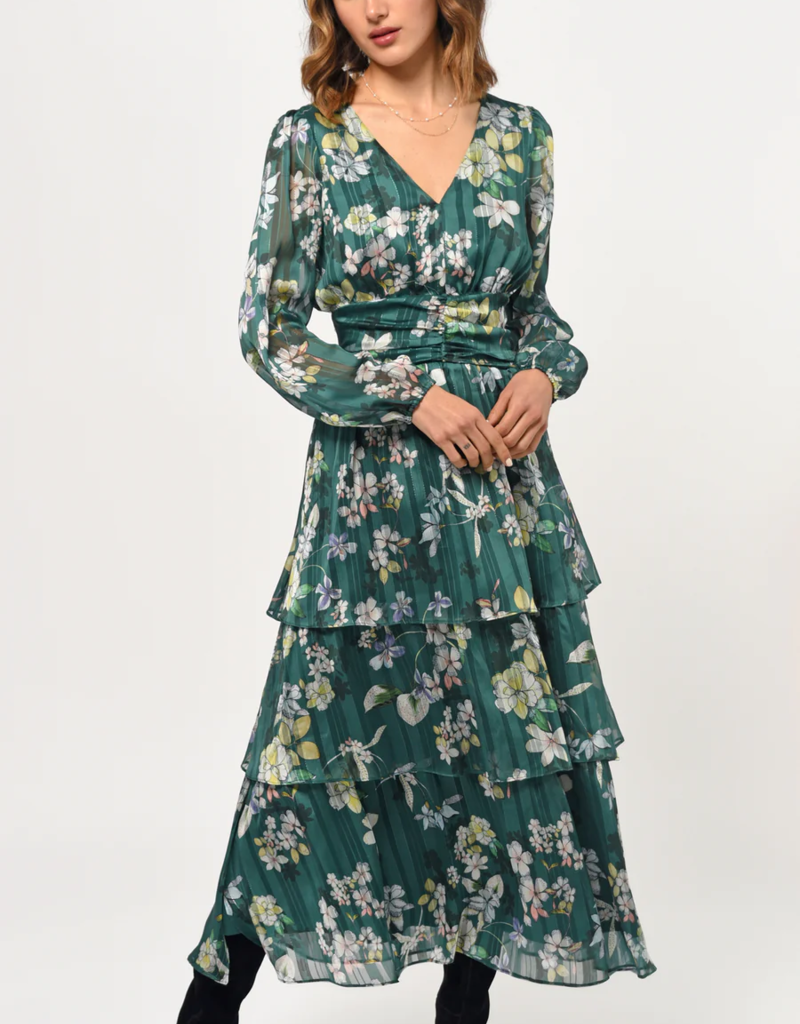 Greylin Victoria Tiered Maxi Dress (FINAL SALE)