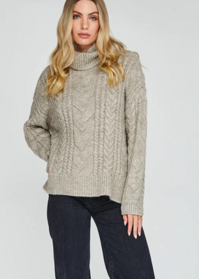 Gentle Fawn Marnie Cable Knit Turtleneck *Only One Left - XL*
