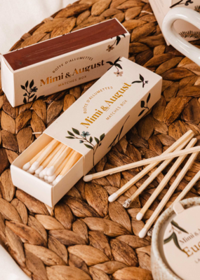 Mimi And August Mimi & August - Floral Matchbox - 30 sticks