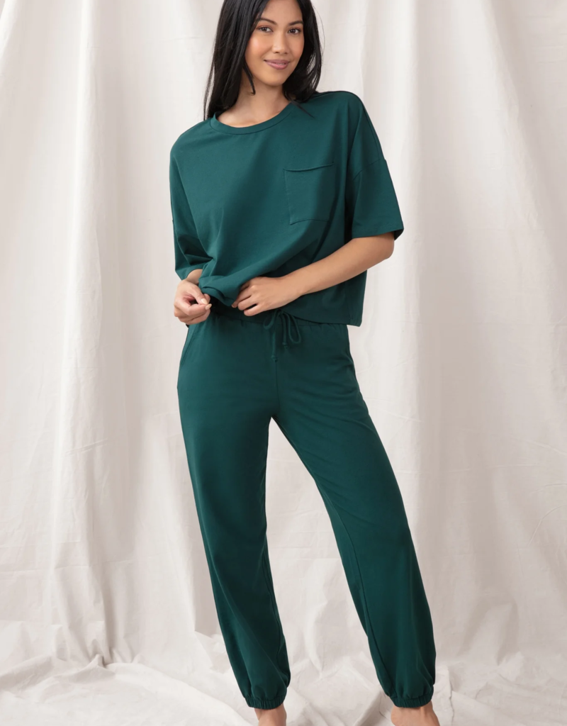 Honeydew Mantra Cropped Tee (FINAL SALE)