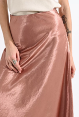 Molly Bracken Tula A-Line Satin Midi Skirt (FINAL SALE)