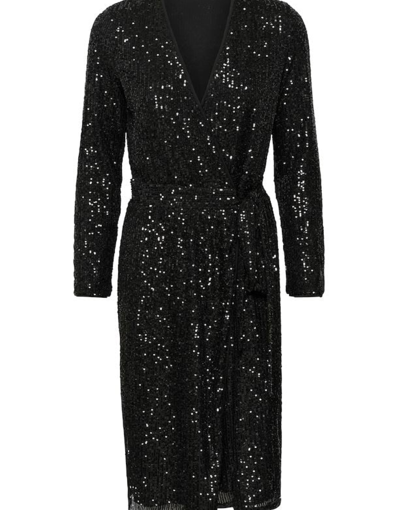 InWear Jarjar Sequin Wrap Dress