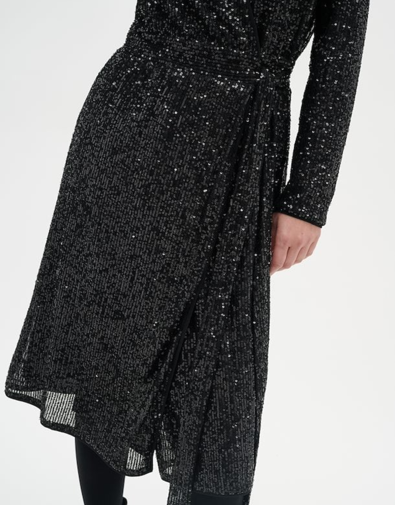 InWear Jarjar Sequin Wrap Dress (FINAL SALE)