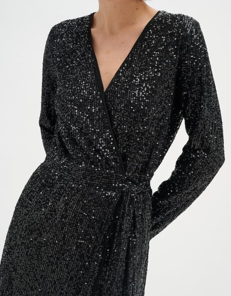 InWear Jarjar Sequin Wrap Dress (FINAL SALE)