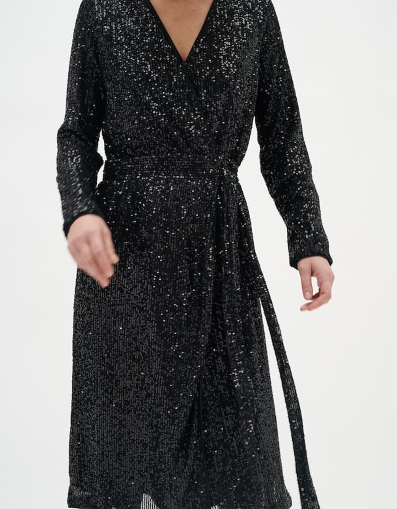 InWear Jarjar Sequin Wrap Dress (FINAL SALE)