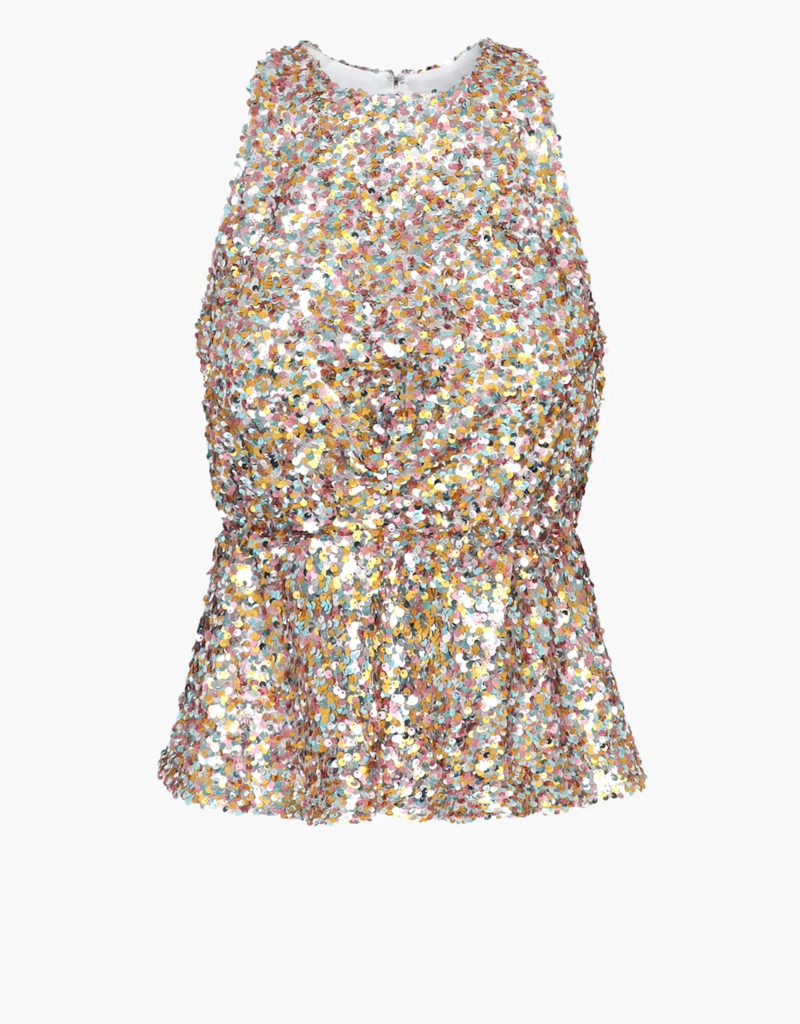 On the Scene Sequin Halter Top - Women's Boutique Clothing & Trendy Fashion