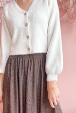 Molly Bracken Juno Metallic Midi Skirt (FINAL SALE)