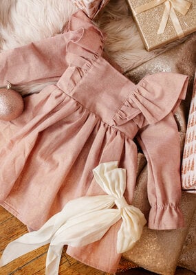Tara Linen Stripe Dress - Adorn Boutique