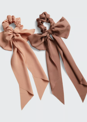 Kitsch Crepe Scarf Scrunchies (2 Pack)
