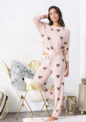 Honeydew Star Seeker Lounge Set - Fantasy Hearts *Only One Left - XL*