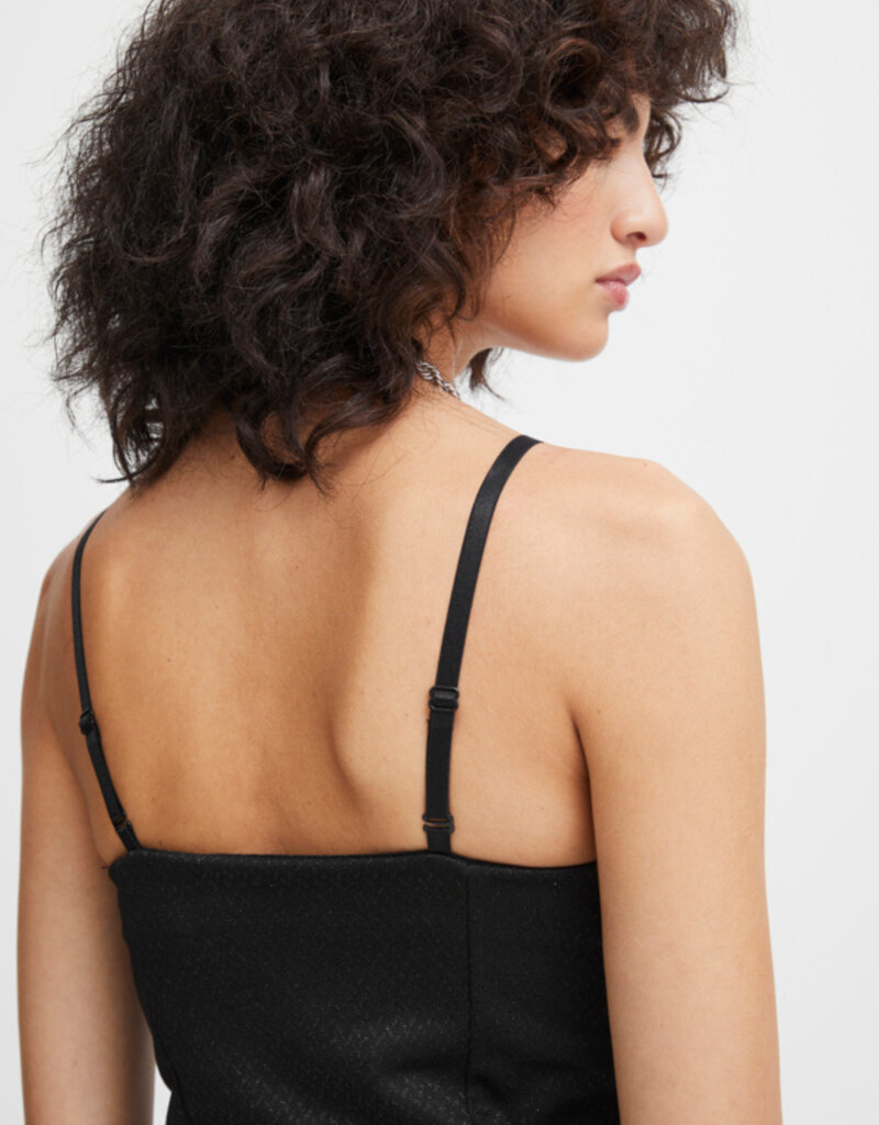 ICHI Kate Lurex Sparkle Tank