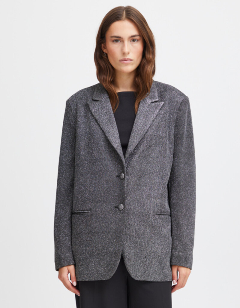 ICHI Dunna Glittery Blazer