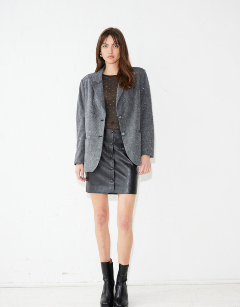 ICHI Dunna Glittery Blazer