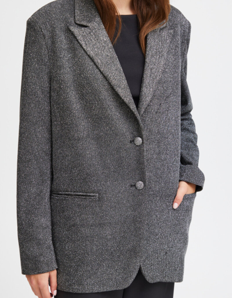 ICHI Dunna Glittery Blazer