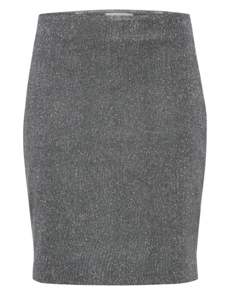 ICHI Dunna Glittery Skirt