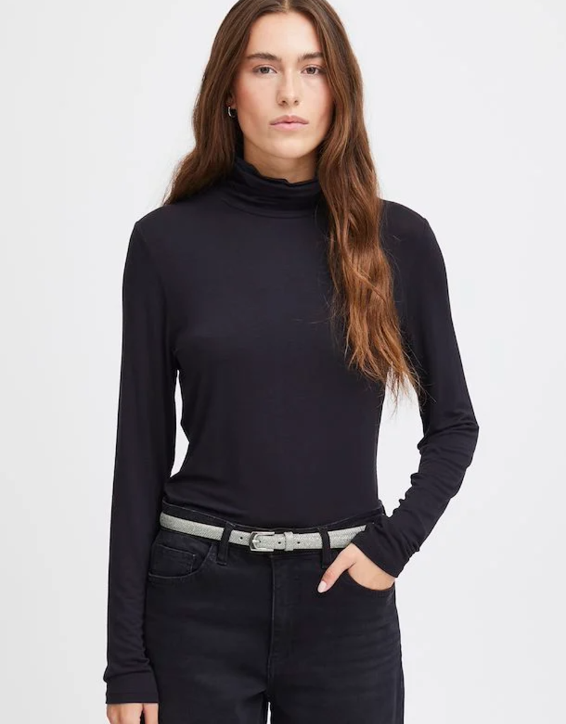 ICHI Accessories Sutin Metallic Waist Belt
