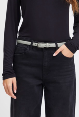 ICHI Accessories Sutin Metallic Waist Belt