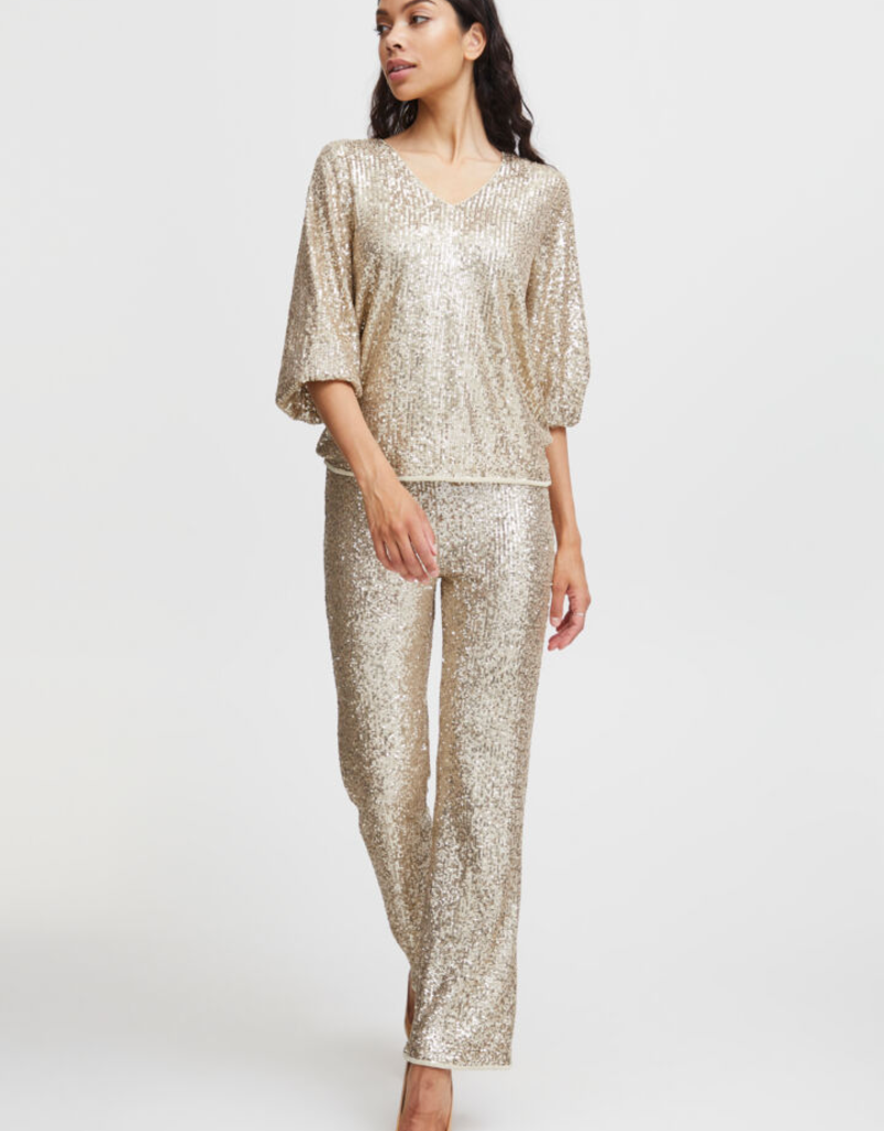 B.Young Solia Sequined Top (FINAL SALE)