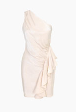 Adelyn Rae Eileen One Shoulder Ruffled Dress (FINAL SALE)