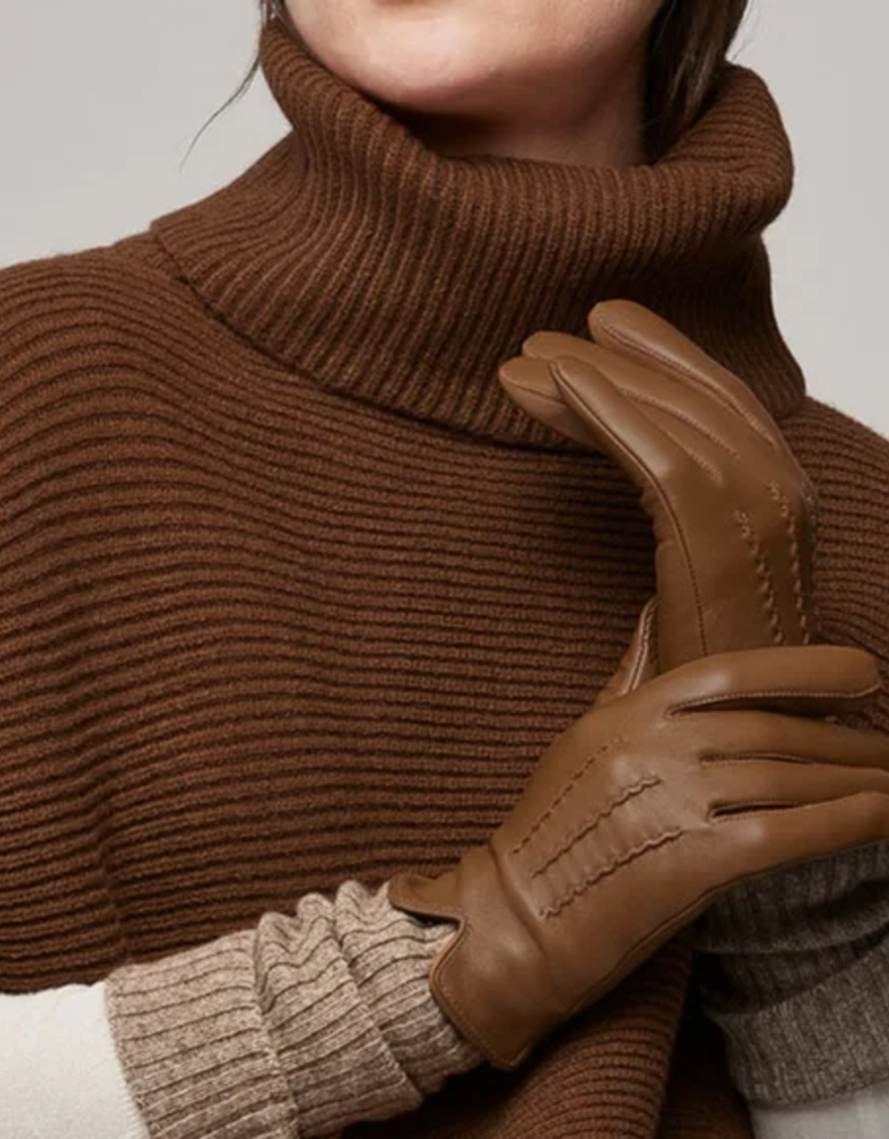 Soia and Kyo Carmel Leather Glove/Mitt (FINAL SALE)